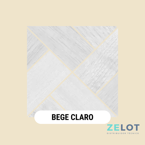 Rejuntamento Porcelanatos e Pedras Ceramfix 2kg - Bege-Claro - Zelot