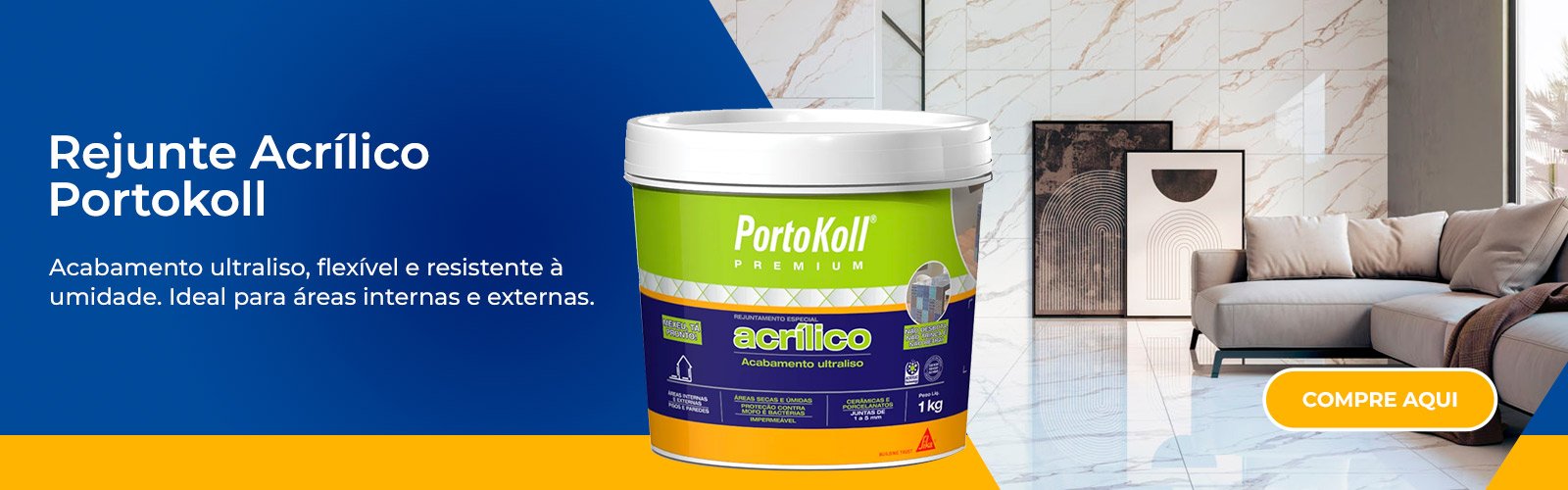 portokoll rejuntamento acrilico